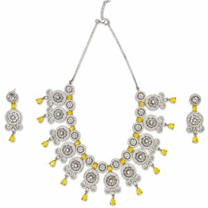 Imperial Golden Halo With Matching Earring
